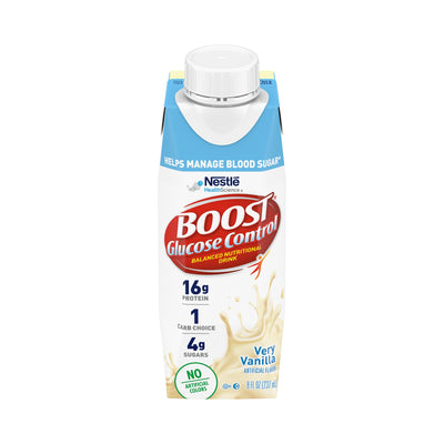 Boost® Glucose Control Vanilla Oral Supplement, 8 oz. Carton, 1 Case of 24 (Nutritionals) - Img 1