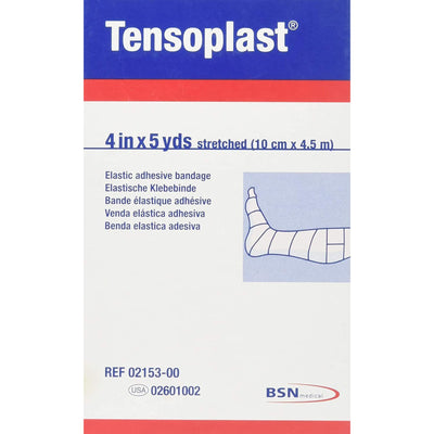 Tensoplast® No Closure Elastic Adhesive Bandage, 4 Inch x 5 Yard, 1 Case of 36 (General Wound Care) - Img 1