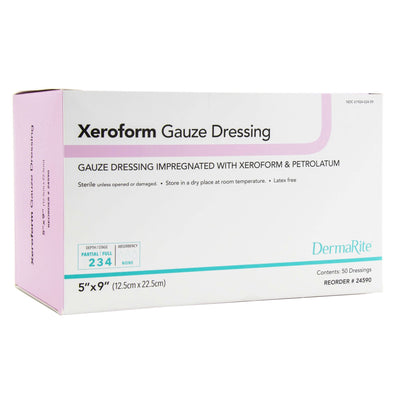 Xeroform™ Xeroform Petrolatum Impregnated Dressing, 5 x 9 Inch, 1 Each (Advanced Wound Care) - Img 1