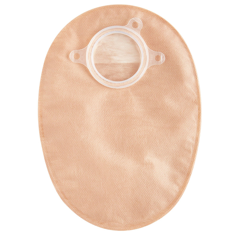 The Natura® + Two-Piece Closed End Beige Filtered Ostomy Pouch, 8 Inch Length, 2¼ Inch Flange, 1 Box of 30 (Ostomy Pouches) - Img 1