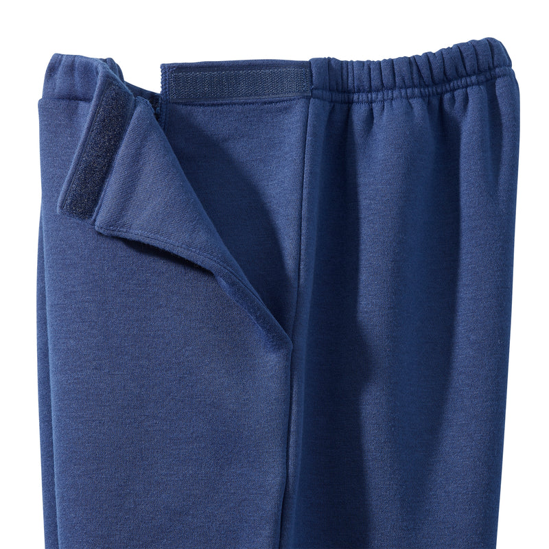 PANTS, TRACK WMNS OPEN SIDE NAVY SM (Pants and Scrubs) - Img 2