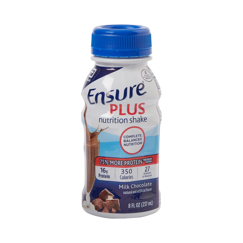 Ensure® Plus Chocolate Oral Supplement, 8 oz. Bottle, 1 Pack of 6 (Nutritionals) - Img 1