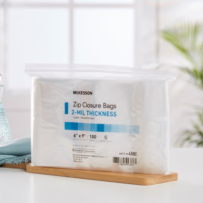 McKesson Zip Closure Bag, 6 x 9 Inches, 1 Box of 10 (Bags) - Img 9