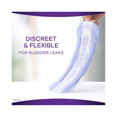 Always® Discreet Maximum Incontinence Liner, Long Length, 1 Case of 117 () - Img 4