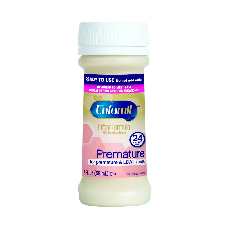 Enfamil® Premature with Iron Infant Formula, 2 oz. Ready to Use Nursette Bottle, 1 Pack of 6 () - Img 1