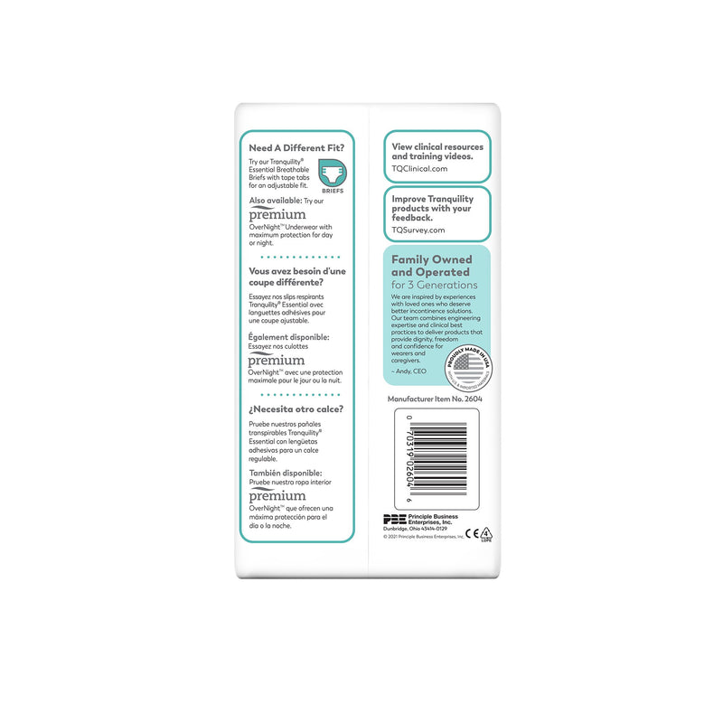 Select® Heavy Protection Absorbent Underwear, Small, 1 Case of 88 () - Img 4