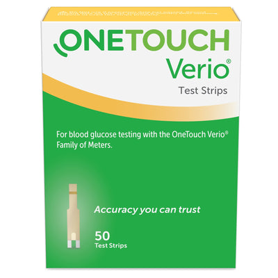 OneTouch Verio® Test Strips, 1 Case of 1200 (Diabetes Monitoring) - Img 1