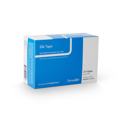 Silk Tape Silk-Like Cloth Medical Tape, 2 Inch x 10 Yard, White, 1 Roll (General Wound Care) - Img 2