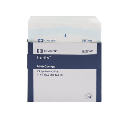 Curity™ Sterile USP Type VII Gauze Sponge, 4 x 4 Inch, 1 Case of 600 (General Wound Care) - Img 2