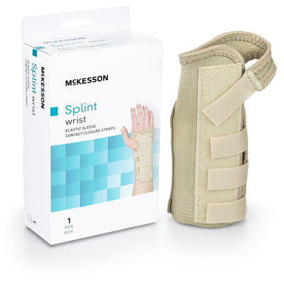 McKesson Left Wrist Splint, Large, 1 Each (Immobilizers, Splints and Supports) - Img 1