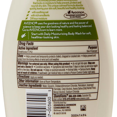 Aveeno® Daily Moisturizing Body Lotion, 12 oz. Bottle, 1 Case of 12 (Skin Care) - Img 2