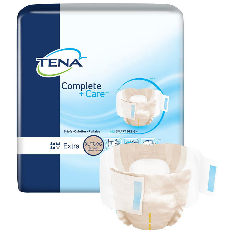 Tena® Complete +Care™ Extra Incontinence Brief, Extra Large, 1 Bag of 24 () - Img 1