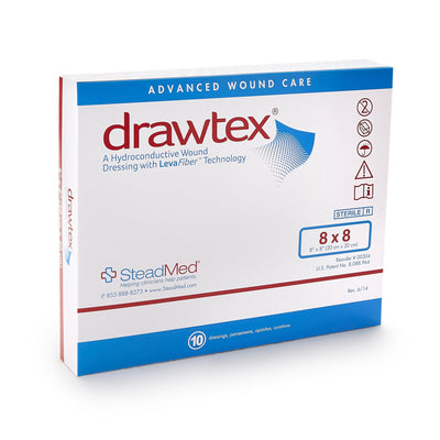 Drawtex® Nonadherent Dressing, 8 x 8 Inch, 1 Each (Advanced Wound Care) - Img 3