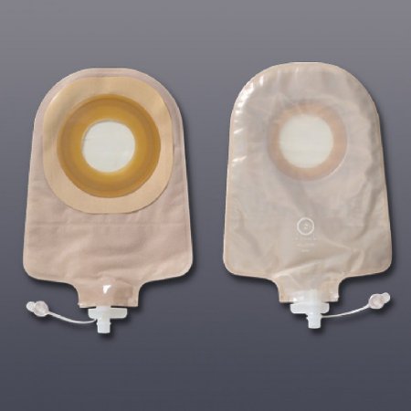 Premier™ One-Piece Drainable Transparent Urostomy Pouch, 9 Inch Length, 1¾ Inch Stoma, 1 Box of 10 (Ostomy Pouches) - Img 1