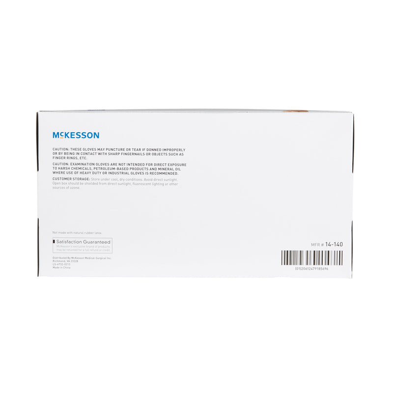 McKesson Vinyl Exam Glove, Extra Large, Clear, 1 Box of 130 () - Img 2