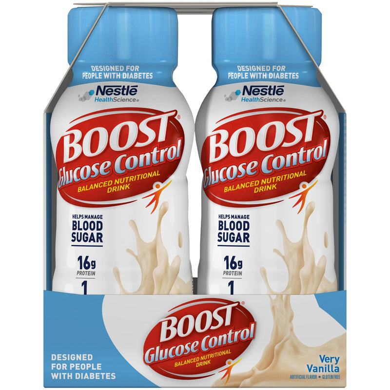 Boost® Glucose Control Vanilla Oral Supplement, 8-ounce Bottle, 1 Pack of 6 (Nutritionals) - Img 7