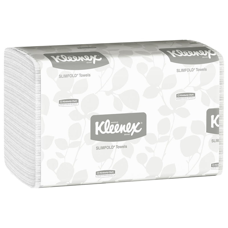 Kleenex® Slimfold Towels, Absorbency Pockets, White, Single Ply, 1 Case of 24 (Paper Towels) - Img 1