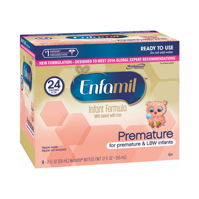Enfamil® Premature with Iron Infant Formula, 2 oz. Ready to Use Nursette Bottle, 1 Each () - Img 2