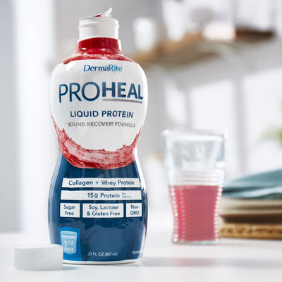 ProHeal™ Cherry Splash Oral Protein Supplement, 30-ounce Bottle, 1 Each (Nutritionals) - Img 3