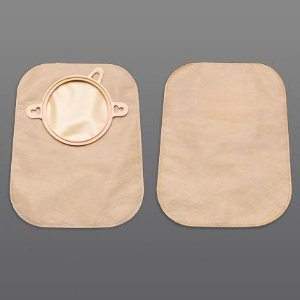 New Image™ Two-Piece Closed End Ostomy Pouch, 7 Inch Length, 1¾ Inch Stoma, 1 Box of 60 (Ostomy Pouches) - Img 1