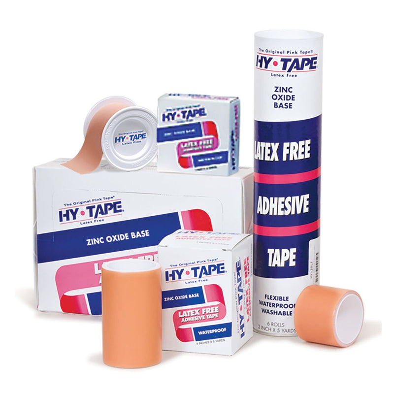 Hy-Tape® Zinc Oxide Adhesive Medical Tape, 1½ Inch x 5 Yard, 1 Box (General Wound Care) - Img 2