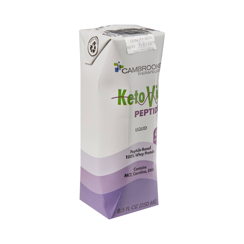 KetoVie™ Peptide 4:1 Oral Supplement / Tube Feeding Formula, 8.5 oz. Carton, 1 Each (Nutritionals) - Img 2