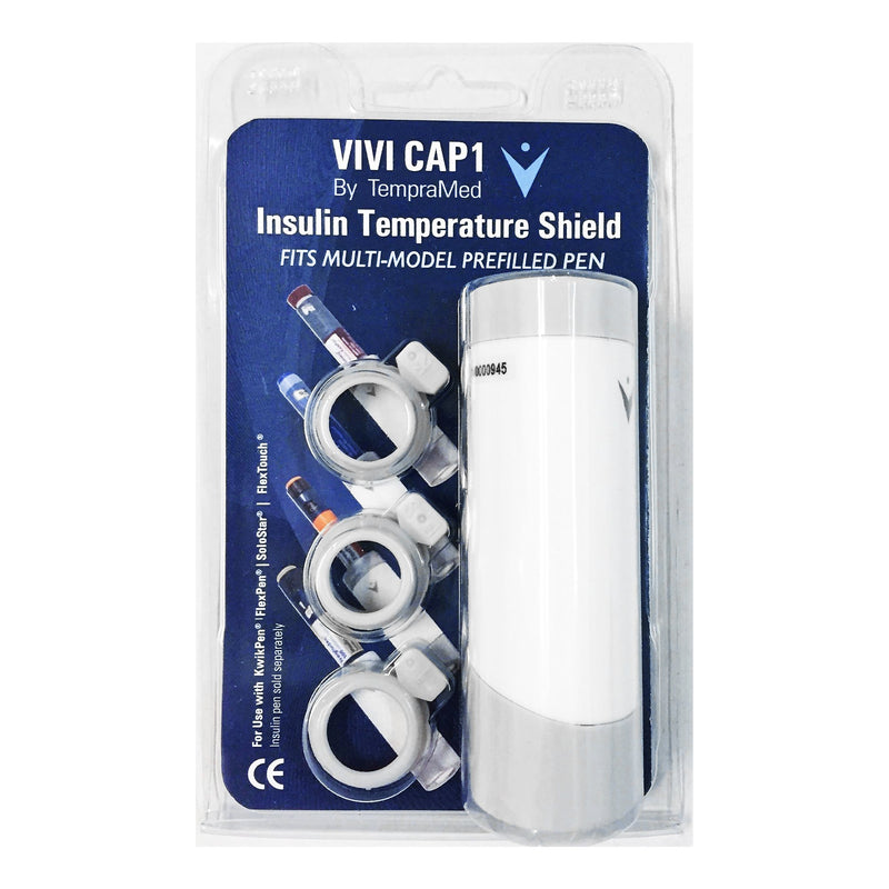 VIVI CAP1 Insulin Pen Temperature Shield, for Prefilled Pens, 1 Case of 90 (Needles and Syringes Accessories) - Img 3