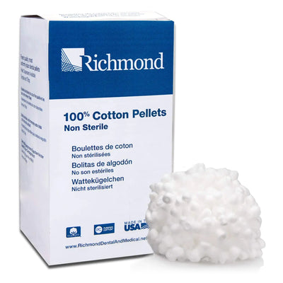 COTTON PELLET, N/S SZ #2 7/32"(2550/BX 6BX/CS) (General Wound Care) - Img 1