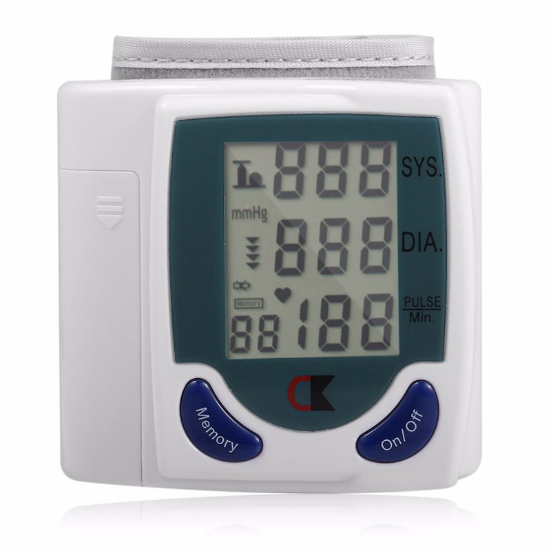 Digital LCD Wrist Blood Pressure Monitor - Best BP Device For The Home 7