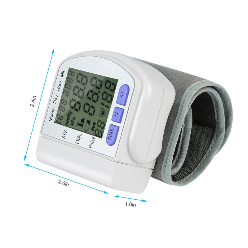 Automatic Wrist Blood Pressure Monitoring Device - Measure Systolic and Diastolic BP Pressures 10