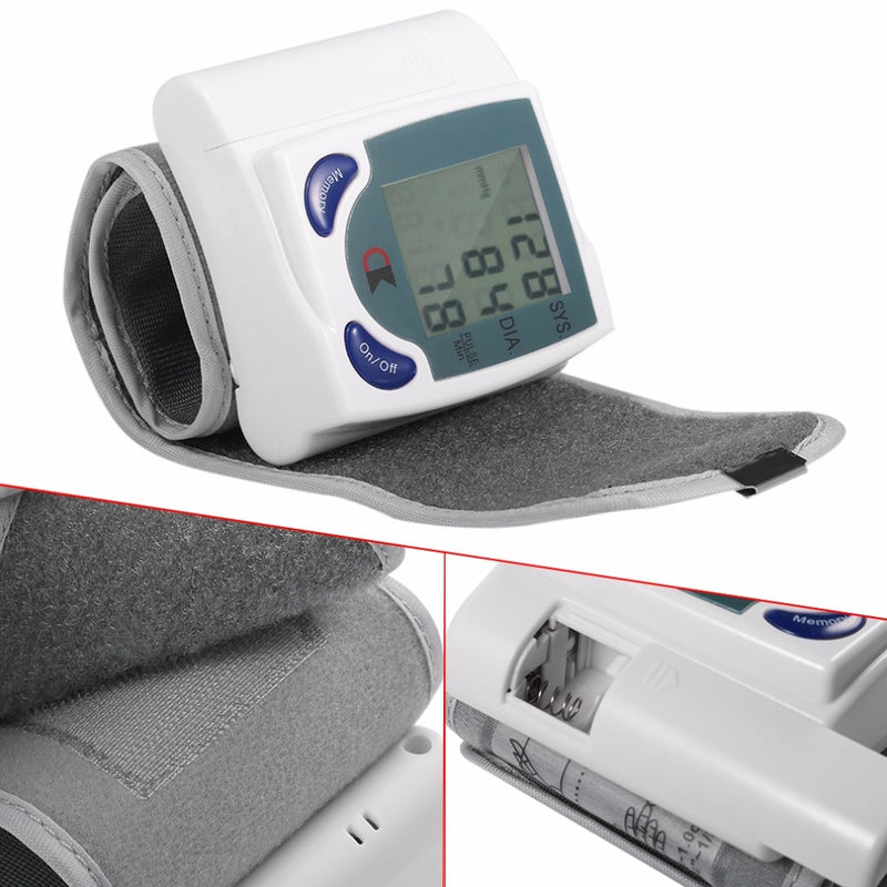 Digital LCD Wrist Blood Pressure Monitor - Best BP Device For The Home 6