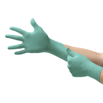 NeoPro® Polychloroprene Exam Glove, Small, Green, 1 Case of 10 () - Img 2