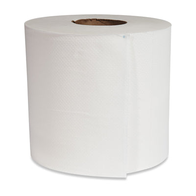 Boardwalk® White Paper Towel, 500 Feet, 6 Rolls per Case, 1 Case of 6 (Paper Towels) - Img 1