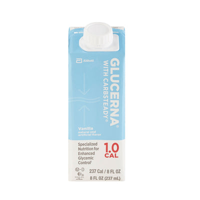 Glucerna 1.0 Cal, Ready to Use, Vanilla, 8 oz, 1 Case of 24 (Nutritionals) - Img 1