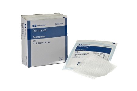 Curity™ NonSterile USP Type VII Gauze Sponge, 4 x 4 Inch, 1 Bag of 100 (General Wound Care) - Img 1