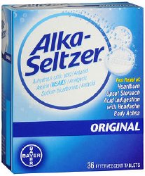 Alka-Seltzer® Antacid, 1 Bottle (Over the Counter) - Img 1