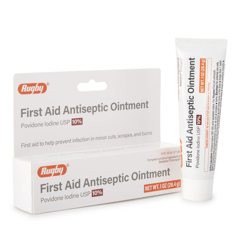 Rugby® Povidone-Iodine Antiseptic Ointment, 1 Each (Over the Counter) - Img 1