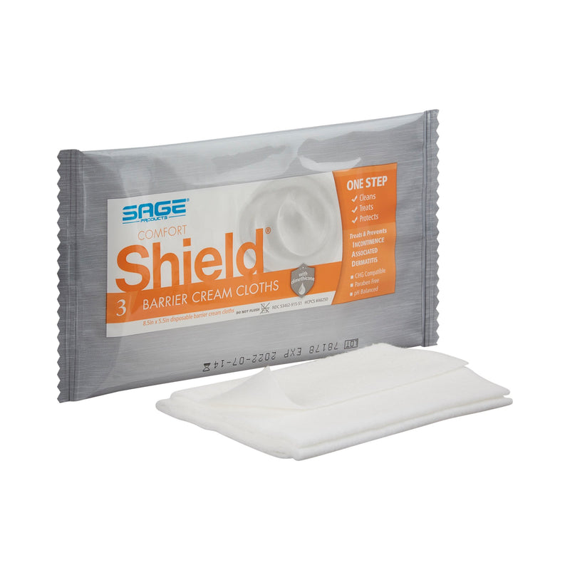 Comfort Shield® Incontinent Care Wipe, 3 per Pack, 1 Case of 100 (Skin Care) - Img 1