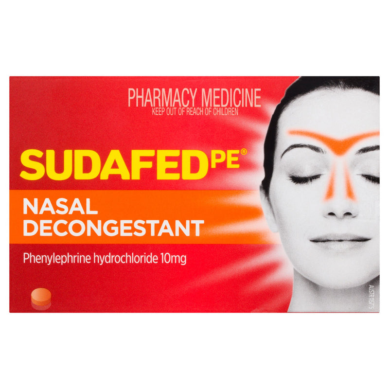 Sudafed PE Nasal Decongestant, 1 Bottle (Over the Counter) - Img 2