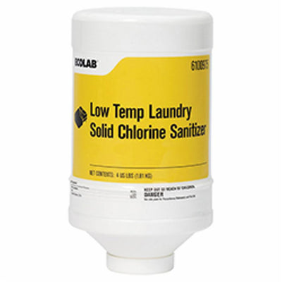 Ecolab® Low-Temp Laundry Solid Chlorine Sanitizer, 1 Case of 2 (Detergents) - Img 1