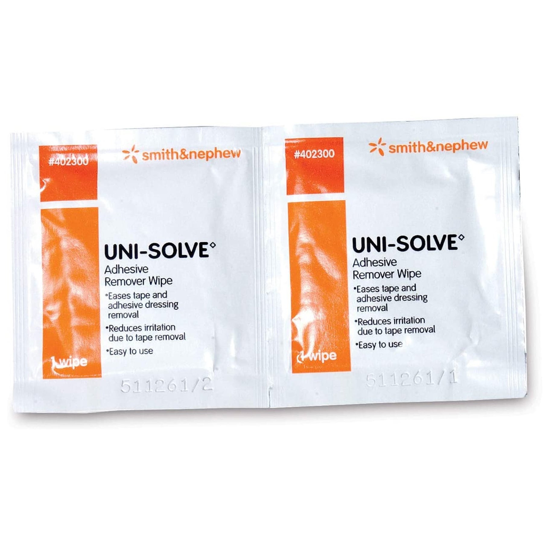 Uni-Solve™ Adhesive Remover, 2½ x 2½ Inch Wipe – Medical Supply HQ