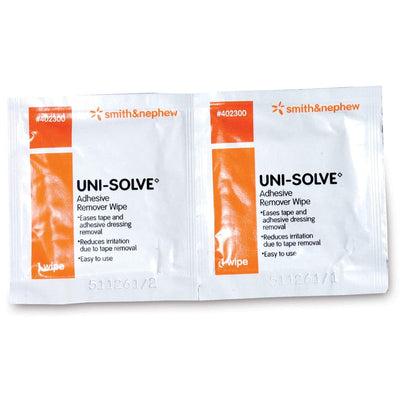 Uni-Solve™ Adhesive Remover, 2½ x 2½ Inch Wipe, 1 Each (General Wound Care) - Img 1