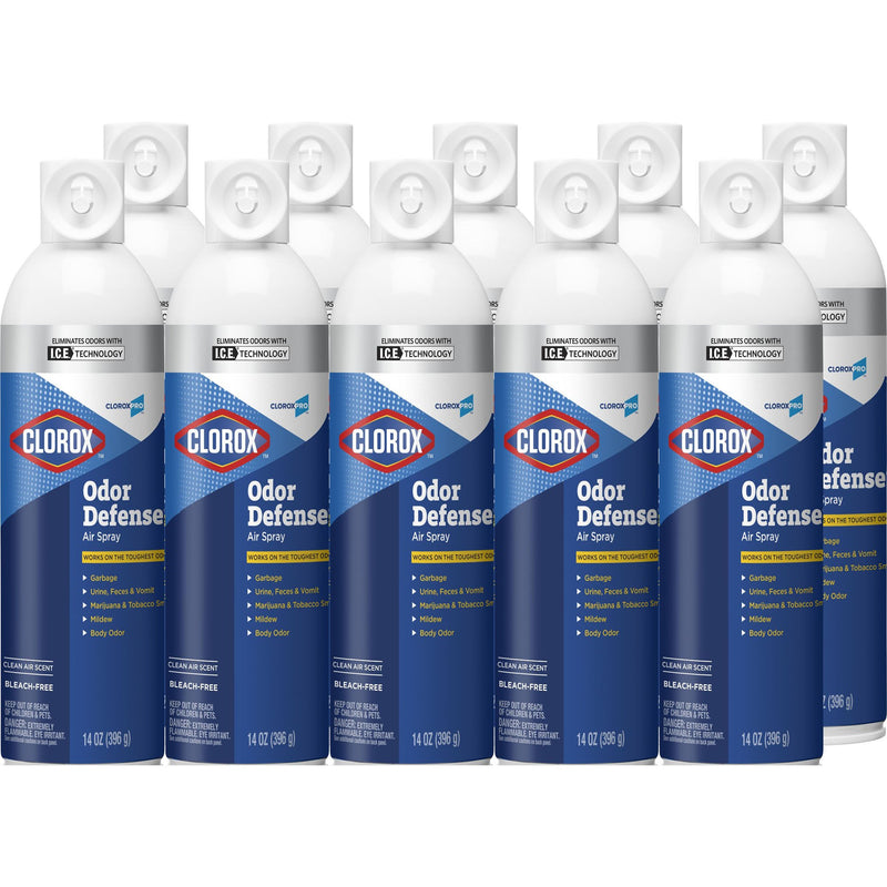 FRESHNER, AIR CLOROX ODOR DEFENSE 14OZ CAN (12/CT) (Air Fresheners and Deodorizers) - Img 3