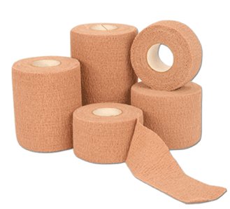 CoFlex®·LF2 Self-adherent Closure Cohesive Bandage, 2 Inch x 5 Yard, 1 Each (General Wound Care) - Img 1