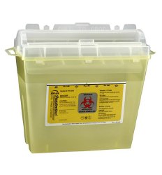 Bemis™ Sentinel Chemotherapy Sharps Container, 1 Case of 32 () - Img 1
