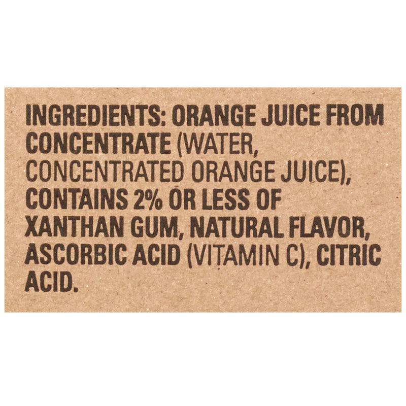 Thick & Easy® Clear Honey Consistency Orange Juice Thickened Beverage, 4-ounce Cup, 1 Case of 24 (Nutritionals) - Img 3