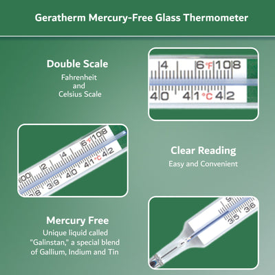 Geratherm® Oral Thermometer, 1 Case of 100 (Thermometers) - Img 6