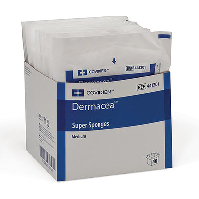 Dermacea™ Sterile USP Type VII Gauze Sponge, 6 x 6-3/4 Inch, 1 Case of 240 (General Wound Care) - Img 1