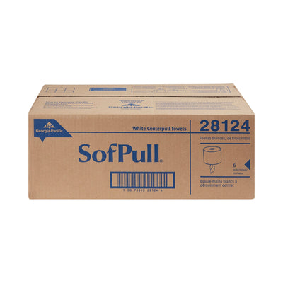 SofPull® White Paper Towel, 3,300 Feet, 6 Rolls per Case, 1 Case of 6 (Paper Towels) - Img 4