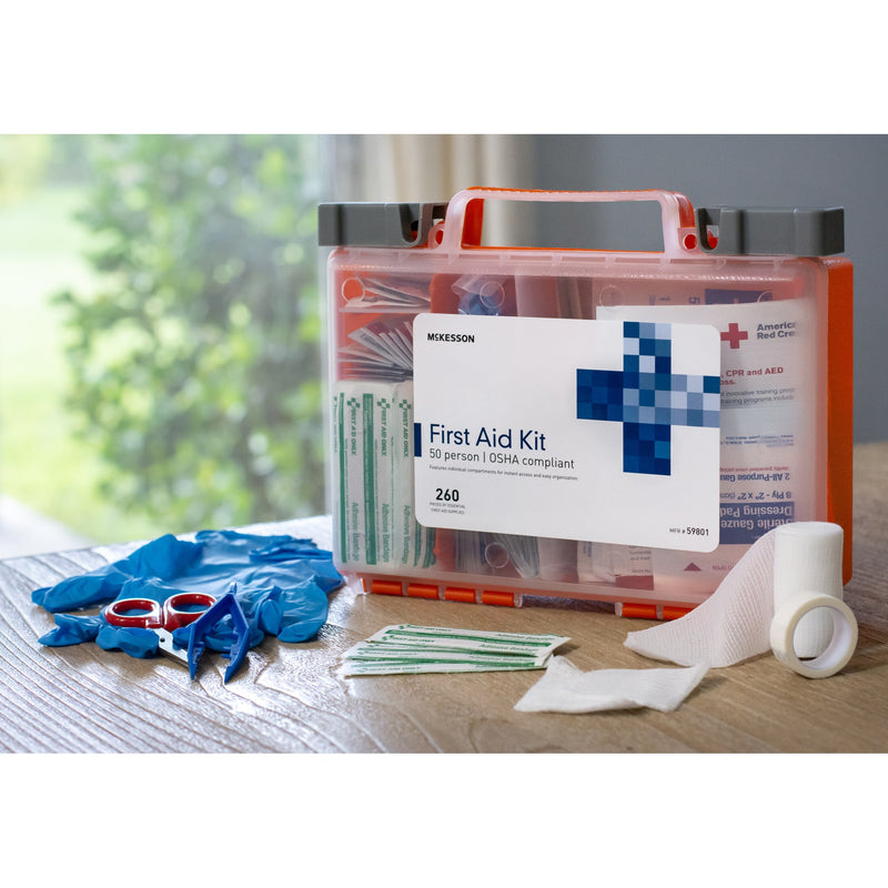 McKesson 50-Person First Aid Kit, 1 Case of 12 (Kits and Trays) - Img 7